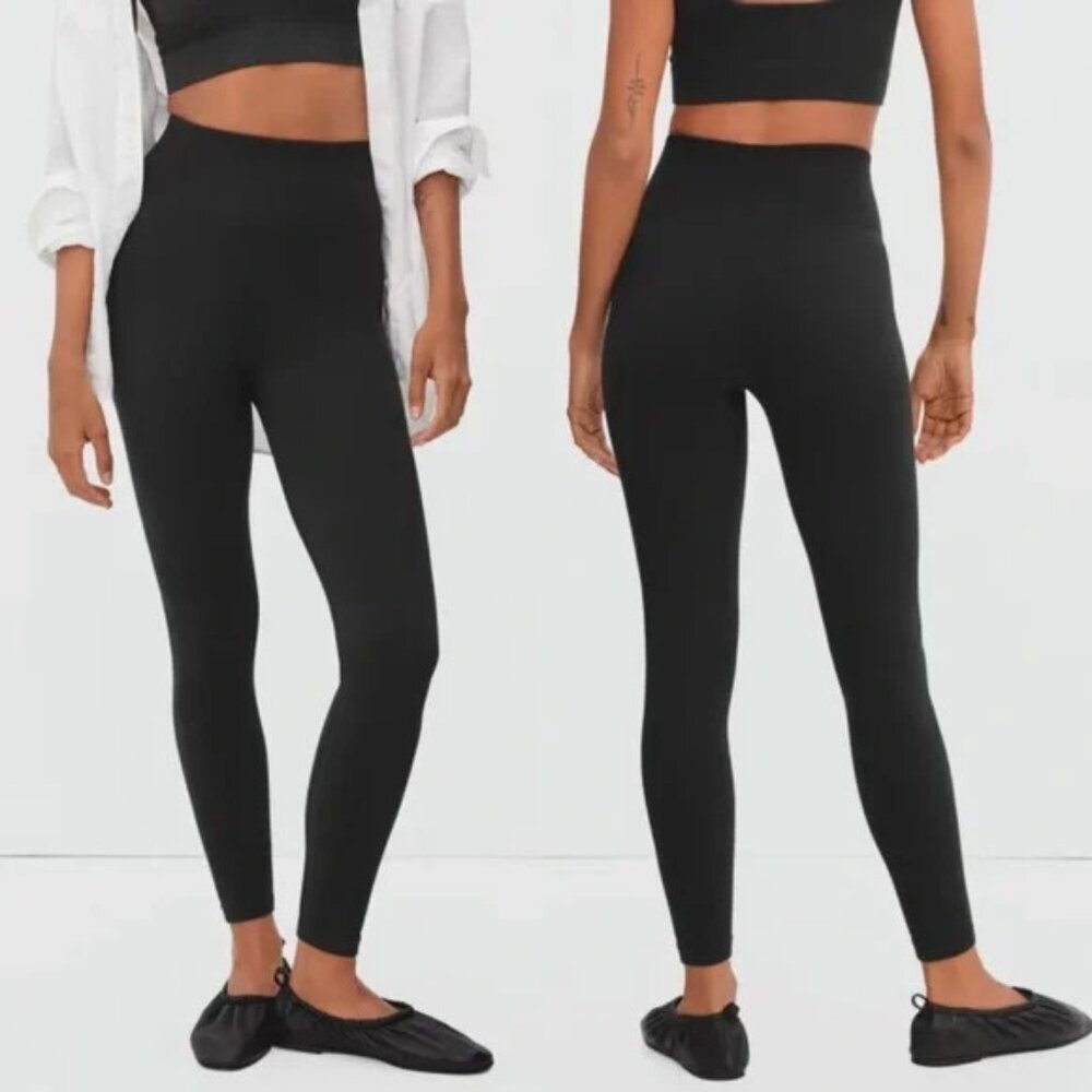 Everlane Black High Rise Renew Leggings